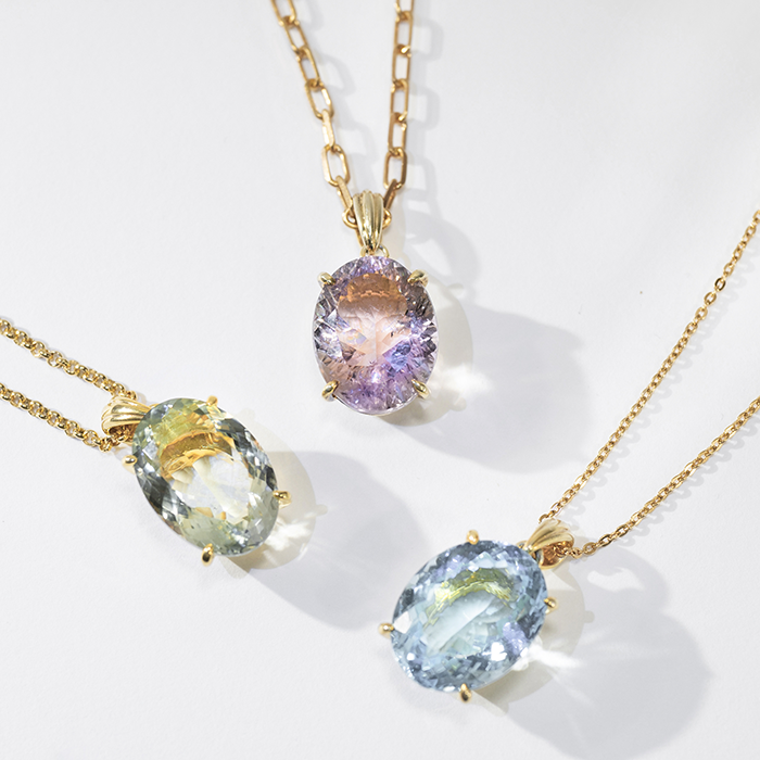 天然石ペンダントトップ