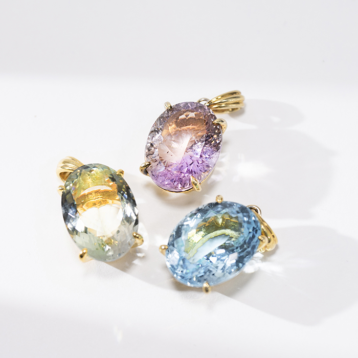 天然石ペンダントトップ