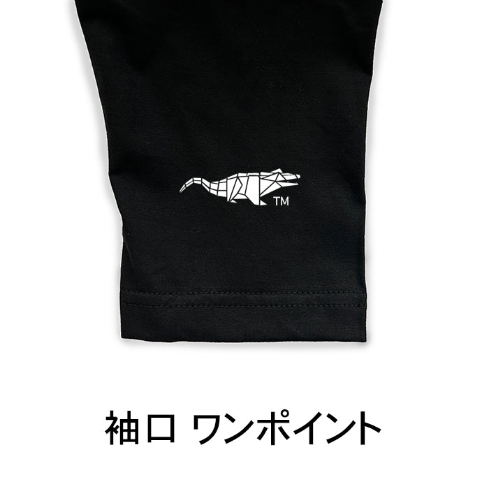 TシャツクロコブラックLWR60