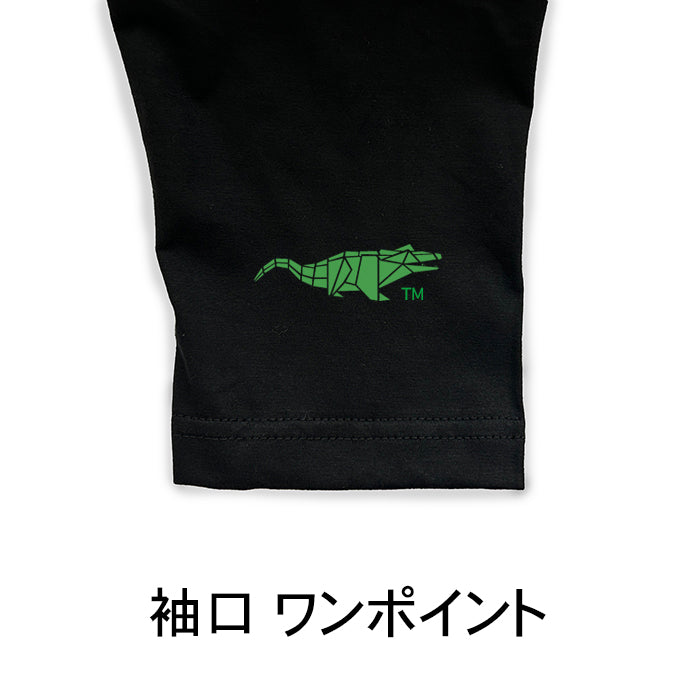 TシャツクロコブラックLGR62