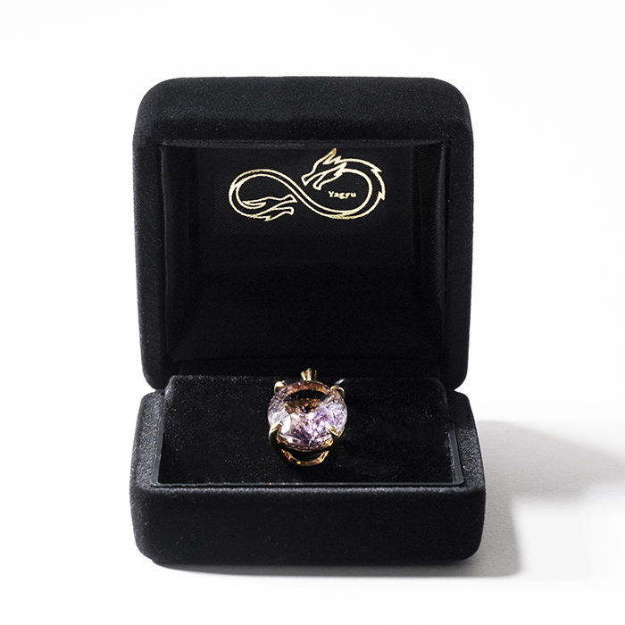 天然石ペンダントトップ (インクルージョン多め)