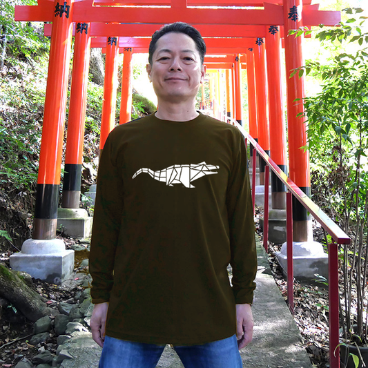 TシャツクロコカーキLWF57