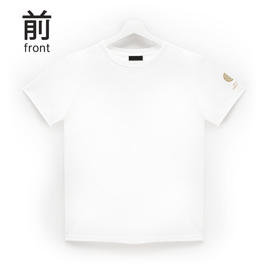 【6月中旬発送分】Tシャツ不動明王（"背面"柄） ホワイト