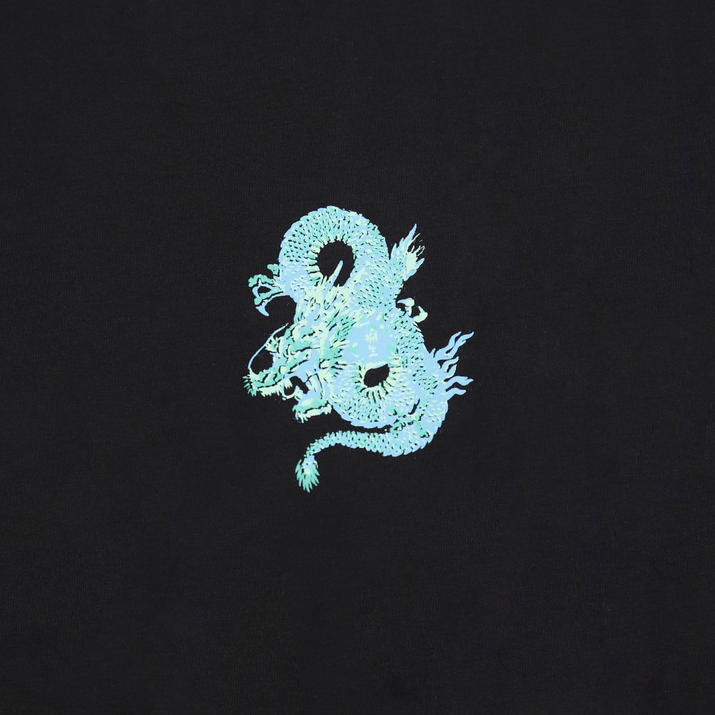 Tシャツ龍ブラックLC23