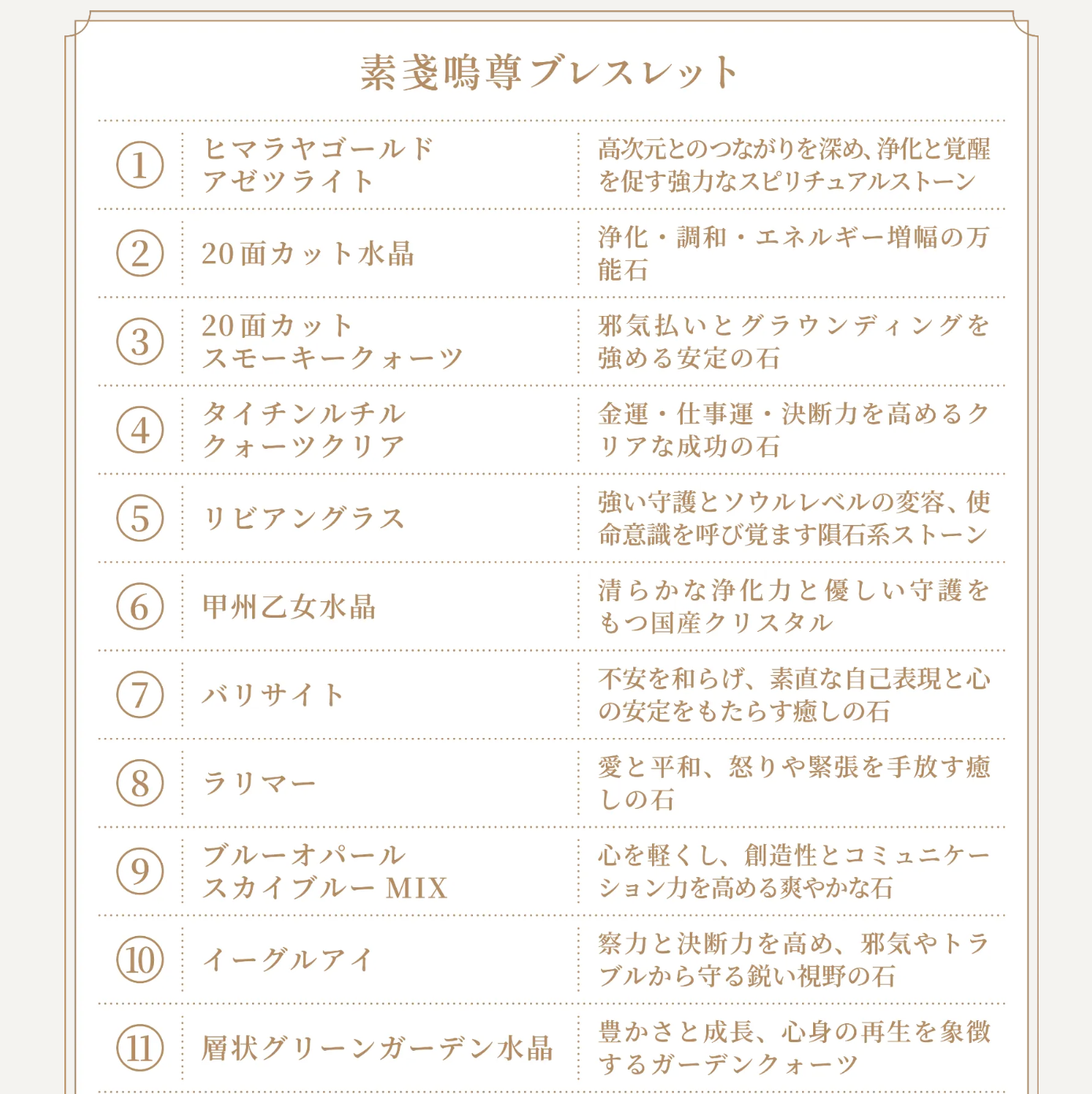 【完売】素戔嗚尊ブレスレット
