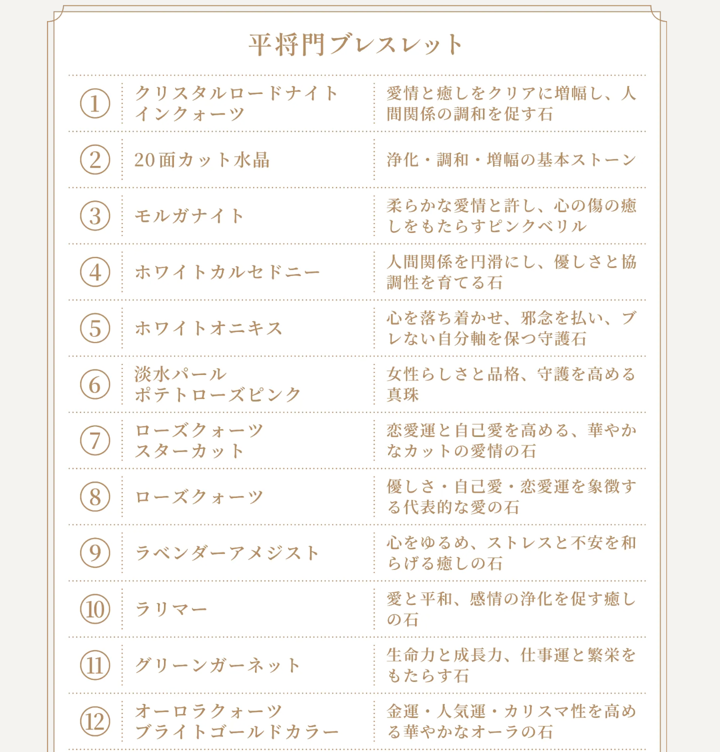 【完売】平将門ブレスレット